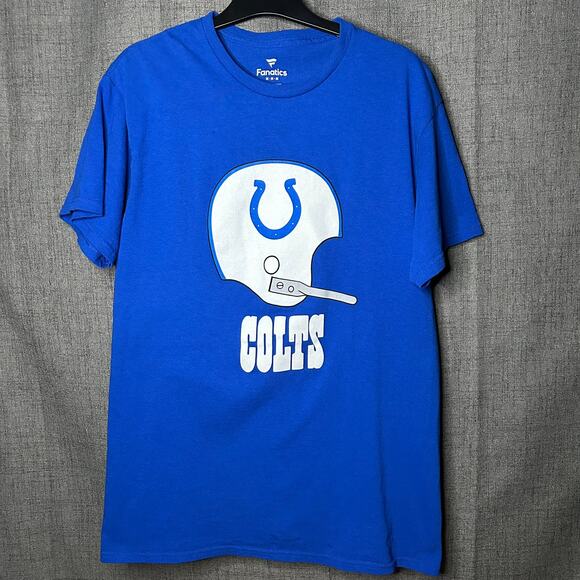 NFL Indianapolis Colts Fanatics Men's Short Sleeve T-Shirt - Size Medium - Picture 1 of 4